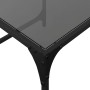 Stapelbare Couchtische mit Glasplatte, 2 Stück, schwarzer Stahl von , Couchtisch - Ref: Foro24-845983, Preis: 50,42 €, Rabatt: %