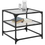 Glasoberfläche 2 Stück Stahl 50x50x45 cm Couchtisch von , Couchtisch - Ref: Foro24-846007, Preis: 66,55 €, Rabatt: %