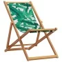 Silla de playa plegable madera maciza de eucalipto y tela hojas von , Gartenstühle - Ref: Foro24-366566, Preis: 60,85 €, Raba...