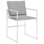 Gartensitzgruppe 7-teilig mit weißen Textilene-Kissen. von , Gartensets - Ref: Foro24-3295089, Preis: 387,19 €, Rabatt: %