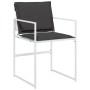 Gartensitzgruppe 9-teilig mit weißen Textilene-Kissen. von , Gartensets - Ref: Foro24-3295105, Preis: 521,18 €, Rabatt: %