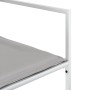 Gartensitzgruppe 11-teilig mit weißen Textilene-Kissen. von , Gartensets - Ref: Foro24-3295094, Preis: 548,59 €, Rabatt: %