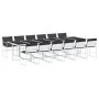 Garten-Essgruppe, 13-teilig, mit weißen Textilene-Kissen. von , Gartensets - Ref: Foro24-3295107, Preis: 800,11 €, Rabatt: %