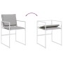 Gartensitzgruppe 15-teilig mit weißen Textilene-Kissen. von , Gartensets - Ref: Foro24-3295096, Preis: 836,86 €, Rabatt: %