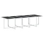 Gartensitzgruppe 15-teilig mit weißen Textilene-Kissen. von , Gartensets - Ref: Foro24-3295111, Preis: 835,72 €, Rabatt: %