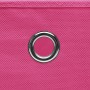 Aufbewahrungsboxen mit Deckel 4 Stück rosa 28x28x28 cm von vidaXL, Aufbewahrungskörbe - Ref: Foro24-325204, Preis: 29,26 €, R...