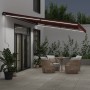 Manuelle ausfahrbare Markise mit LED-Lichtern in Bordeaux 600x300 cm. von , Markisen - Ref: Foro24-3310200, Preis: 480,94 €, ...