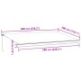 Manuelle ausfahrbare Markise mit LED-Lichtern in Bordeaux 600x300 cm. von , Markisen - Ref: Foro24-3310200, Preis: 480,94 €, ...