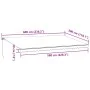 Toldo retráctil manual con luces LED burdeos 600x300 cm by , Awnings - Ref: Foro24-3310200, Price: 541,15 €, Discount: %
