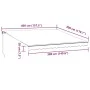 Toldo retráctil manual con luces LED marrón 400x300 cm by , Awnings - Ref: Foro24-3310209, Price: 332,08 €, Discount: %
