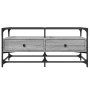 Mesa de centro tapa de vidrio acero gris Sonoma 98,5x50x45 cm by , Coffee table - Ref: Foro24-846047, Price: 97,21 €, Discoun...