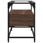 Mueble TV cristal y madera ingeniería marrón roble 60x35x51 cm von , TV-Möbel - Ref: Foro24-846058, Preis: 58,73 €, Rabatt: %