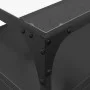 Mueble TV cristal y madera ingeniería negro 98x35x51 cm de , Muebles TV - Ref: Foro24-846064, Precio: 76,98 €, Descuento: %