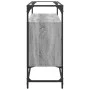 Aparador cristal y madera ingeniería gris Sonoma 98x35x81 cm by , Sideboards - Ref: Foro24-846072, Price: 92,75 €, Discount: %