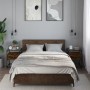 Mesitas noche 2 uds madera ingeniería roble ahumado 40x40x55 cm by , Nightstands - Ref: Foro24-846079, Price: 83,30 €, Discou...