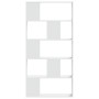 Librería 5 estantes madera ingeniería blanco 80,5x23,5x162,5 cm by , Bookcases and shelves - Ref: Foro24-852771, Price: 49,26...