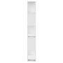 Librería 5 estantes madera ingeniería blanco 80,5x23,5x162,5 cm by , Bookcases and shelves - Ref: Foro24-852771, Price: 49,26...