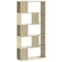 Librería de 5 niveles madera roble Sonoma 80,5x23,5x162,5 cm de , Librerías y estanterías - Ref: Foro24-852773, Precio: 68,74...