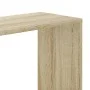 Librería de 5 niveles madera roble Sonoma 80,5x23,5x162,5 cm de , Librerías y estanterías - Ref: Foro24-852773, Precio: 68,74...