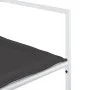 Juego de comedor de jardín 9 pzas con cojines textilene blanco by , Garden sets - Ref: Foro24-3295113, Price: 335,81 €, Disco...