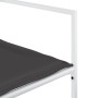 Juego de comedor de jardín 9 pzas con cojines textilene blanco by , Garden sets - Ref: Foro24-3295113, Price: 342,44 €, Disco...