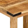 Mesas apilables 3 piezas madera maciza de mango rugosa by , Side tables - Ref: Foro24-358502, Price: 87,91 €, Discount: %