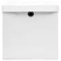 Storage boxes with lids 10 units white 28x28x28 cm by vidaXL, Storage baskets - Ref: Foro24-325210, Price: 62,62 €, Discount: %