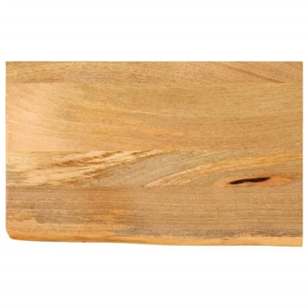 Tablero de mesa borde natural madera maciza mango 50x20x3,8 cm by , Table tops - Ref: Foro24-370463, Price: 21,49 €, Discount: %