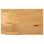 Massivholz-Tischplatte mit natürlicher Kante aus Mangoholz, 50x20x3,8 cm. von , Tischplatten - Ref: Foro24-370463, Preis: 21,...