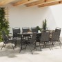 Sillas de jardín plegables 8 uds acero y textileno gris melange von , Gartenstühle - Ref: Foro24-3157288, Preis: 355,01 €, Ra...