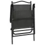 Sillas de jardín plegables 8 uds acero y textileno gris melange by , Garden chairs - Ref: Foro24-3157288, Price: 361,98 €, Di...