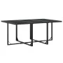 Juego de comedor de jardín 11 piezas textileno negro de , Conjuntos de jardín - Ref: Foro24-3295124, Precio: 445,55 €, Descue...