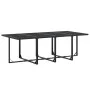 Juego de comedor de jardín 13 piezas textileno negro de , Conjuntos de jardín - Ref: Foro24-3295130, Precio: 537,88 €, Descue...
