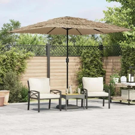 Gartenschirm mit braunem Stahlmast 248x248x248 cm. von , Sonnenschirme - Ref: Foro24-4005089, Preis: 114,54 €, Rabatt: %