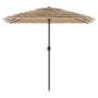 Sombrilla de jardín con poste de acero marrón 248x248x248 cm by , Umbrellas - Ref: Foro24-4005089, Price: 122,19 €, Discount: %