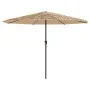 Gartenschirm mit braunem Stahlmast 388x388x248 cm von , Sonnenschirme - Ref: Foro24-4005113, Preis: 145,77 €, Rabatt: %