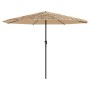 Sombrilla de jardín con poste de acero marrón 388x388x248 cm by , Umbrellas - Ref: Foro24-4005113, Price: 155,74 €, Discount: %