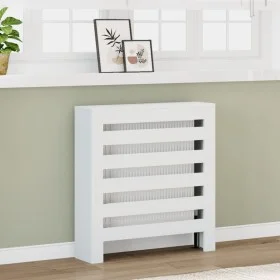 Heizkörperverkleidung aus weißem Holzwerkstoff 78x20x82 cm von , Zubehör für Heizkörper - Ref: Foro24-852681, Preis: 55,83 €,...