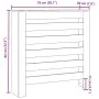Heizkörperverkleidung aus Eichenholz in Sonoma-Optik, 78x20x82 cm. von , Zubehör für Heizkörper - Ref: Foro24-852683, Preis: ...