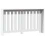 Heizkörperverkleidung aus weißem Holzwerkstoff 149x20x82 cm von , Zubehör für Heizkörper - Ref: Foro24-852744, Preis: 71,51 €...