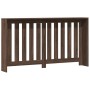 Cubierta de radiador madera ingeniería marrón roble 149x20x82cm by , Accessories for heating radiators - Ref: Foro24-852750, ...