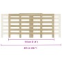 Cubierta de radiador madera color roble Sonoma 205x21,5x83,5 cm by , Accessories for heating radiators - Ref: Foro24-852719, ...