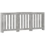 Cubierta de radiador madera gris hormigón 205x21,5x83,5 cm by , Accessories for heating radiators - Ref: Foro24-852765, Price...