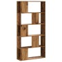 Librería 5 niveles madera color envejecido 80,5x23,5x162,5 cm by , Bookcases and shelves - Ref: Foro24-852778, Price: 69,72 €...
