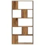 Librería 5 niveles madera color envejecido 80,5x23,5x162,5 cm by , Bookcases and shelves - Ref: Foro24-852778, Price: 69,02 €...