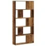 Librería 5 niveles madera color envejecido 80,5x23,5x162,5 cm by , Bookcases and shelves - Ref: Foro24-852778, Price: 69,02 €...