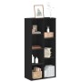 Estantería de madera de ingeniería negra 50x25x105 cm by , Bookcases and shelves - Ref: Foro24-852790, Price: 60,78 €, Discou...