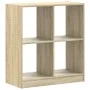 Estantería madera de ingeniería roble Sonoma 68,5x32x75 cm de , Librerías y estanterías - Ref: Foro24-852809, Precio: 50,05 €...