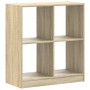 Estantería madera de ingeniería roble Sonoma 68,5x32x75 cm by , Bookcases and shelves - Ref: Foro24-852809, Price: 50,74 €, D...