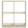 Estantería madera de ingeniería roble Sonoma 68,5x32x75 cm by , Bookcases and shelves - Ref: Foro24-852809, Price: 50,74 €, D...